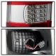 Chevy Silverado 2500HD 2003-2006 Red Clear Custom Full LED Tail Lights