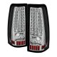 Chevy Silverado 2500 2003-2004 Clear Custom LED Tail Lights