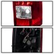 Chevy Silverado 2500 2003-2004 Red Clear Custom LED Tail Lights