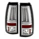 Chevy Silverado 2500 2003-2004 Clear Tube LED Tail Lights