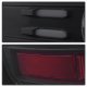 Chevy Silverado 2016-2018 Black Smoked Tube LED Tail Lights