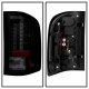 Chevy Silverado 2007-2013 Black Smoked LED Tail Lights