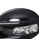 Honda Civic 2001-2005 Black Manual Side Mirror