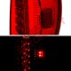 Chevy Colorado 2004-2012 Red and Clear LED Tail Lights