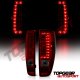 Chevy Colorado 2004-2012 Red Smoked LED Tail Lights