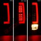 GMC Canyon 2004-2012 Black LED Tail Lights Tube