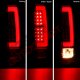 Chevy Colorado 2004-2012 Red and Smoked LED Tail Lights Tube