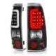 Chevy Silverado 1999-2002 Black LED Tail Lights Tube