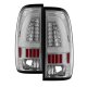 Ford F150 1997-2003 Chrome Tube LED Tail Lights