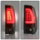 Ford F150 1997-2003 Chrome Tube LED Tail Lights