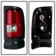 Dodge Ram 3500 1994-2002 Red Clear LED Tail Lights