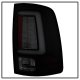 Dodge Ram 2500 2010-2018 Black Smoked Tube LED Tail Lights