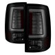 Dodge Ram 3500 2010-2018 Black Smoked Tube LED Tail Lights