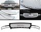 GMC Sierra 1500 1999-2002 Front Grill Chrome Punch Style