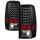 GMC Yukon Denali 2000-2006 Black LED Tail Lights