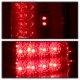 Chevy Suburban 2000-2006 Red Clear LED Tail Lights