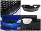 Honda Civic Coupe 2004-2005 Black Type R Style Sport Grille