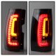 GMC Yukon XL Denali 2007-2014 Black LED Tail Lights Tube