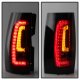 Chevy Suburban 2007-20014 Black Smoked LED Tail Lights Tube