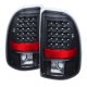 Dodge Dakota 1997-2004 Black LED Tail Lights