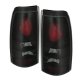 GMC Sierra 2500 1999-2006 Black Smoked Altezza Tail Lights