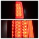 GMC Sierra 3500 2001-2006 Red Clear LED Tail Lights Tube