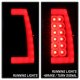 GMC Sierra 2500 1999-2006 Black LED Tail Lights C-Tube