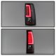 GMC Sierra 2500 1999-2006 Black LED Tail Lights C-Tube