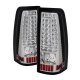 Chevy Silverado 2500 1999-2002 Clear LED Tail Lights C-DRL