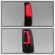 Chevy Silverado 2500 1999-2002 Black Smoked LED Tail Lights Neon Tube