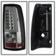 Chevy Silverado 1999-2002 Clear LED Tail Lights Neon Tube