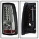 Chevy Silverado 2500 1999-2002 Clear LED Tail Lights Neon Tube