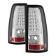 GMC Sierra 2500 1999-2006 Clear LED Tail Lights Neon Tube