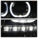 Chevy Silverado 2007-2013 Halo LED DRL Projector Headlights