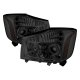 Nissan Armada 2004-2007 Smoked LED Halo Projector Headlights