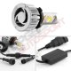 Chevy Celebrity 1982-1986 H4 Color LED Headlight Bulbs App Remote