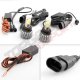 Saturn SC2 1993-1996 H4 Color LED Headlight Bulbs App Remote