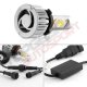 Ford F550 1999-2004 H4 Color LED Headlight Bulbs App Remote
