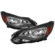 Ford Focus 2012-2014 Black Headlights