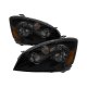 Nissan Altima 2005-2006 Black Smoked HID Headlights