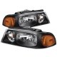 Lincoln Navigator 1998-2002 Black Headlights