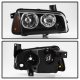 Dodge Charger 2005-2010 Black Headlights Corner Lights