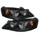 Pontiac G6 2005-2010 Black Headlights