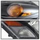 Nissan Quest 2004-2009 Black Headlights