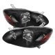 Toyota Corolla 2003-2008 Black Headlights