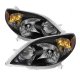 Toyota Matrix 2003-2008 Black Headlights