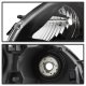 Toyota Matrix 2009-2013 Black Headlights