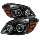 Pontiac G5 2007-2009 Black LED Halo Projector Headlights