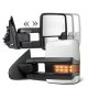 Chevy Silverado 3500HD 2015-2019 White Towing Mirrors LED Lights Power Heated