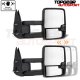 GMC Sierra 2500 2003-2004 White Towing Mirrors LED Lights Power Heated